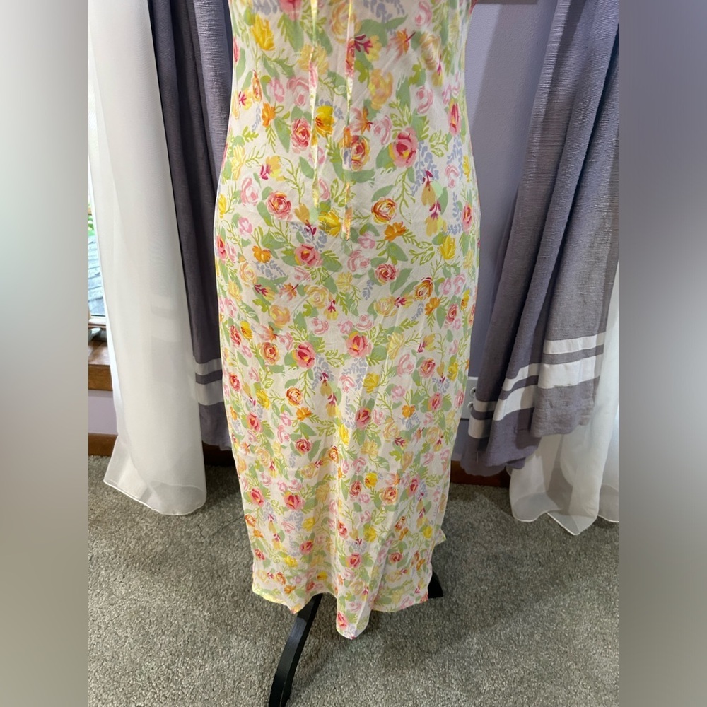 Nwt Simple Retro Jessie Floral Printed Slip Dress — image 6 of 7